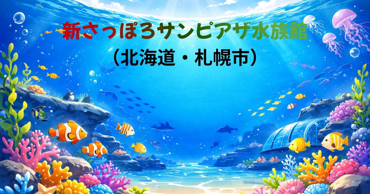 新さっぽろサンピアザ水族館（北海道札幌市）ガイドのイメージ画像
