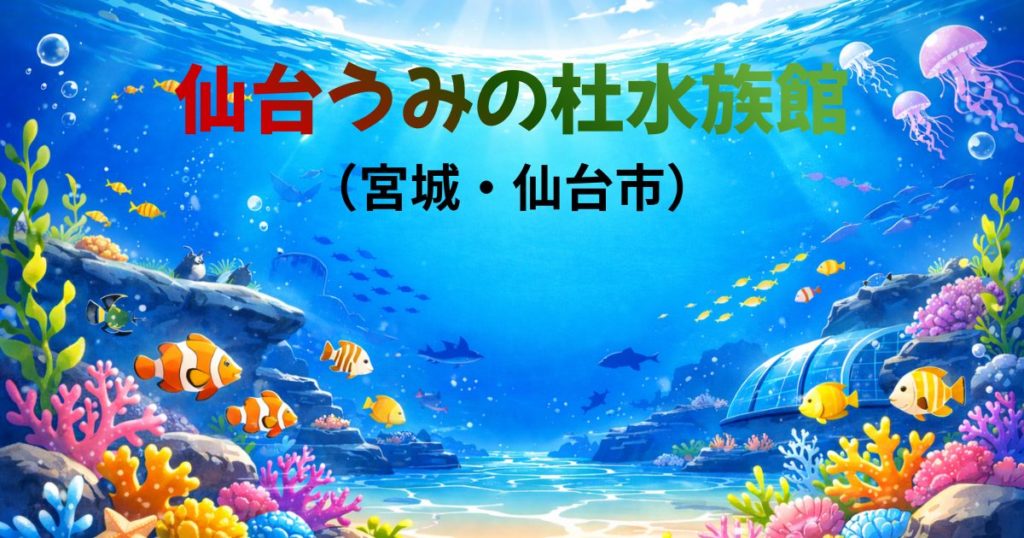 仙台うみの杜水族館（宮城県仙台市）訪問ガイド